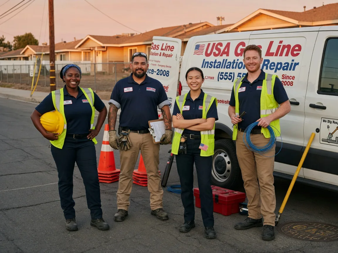 Gas Line Installation company in Russia, OH